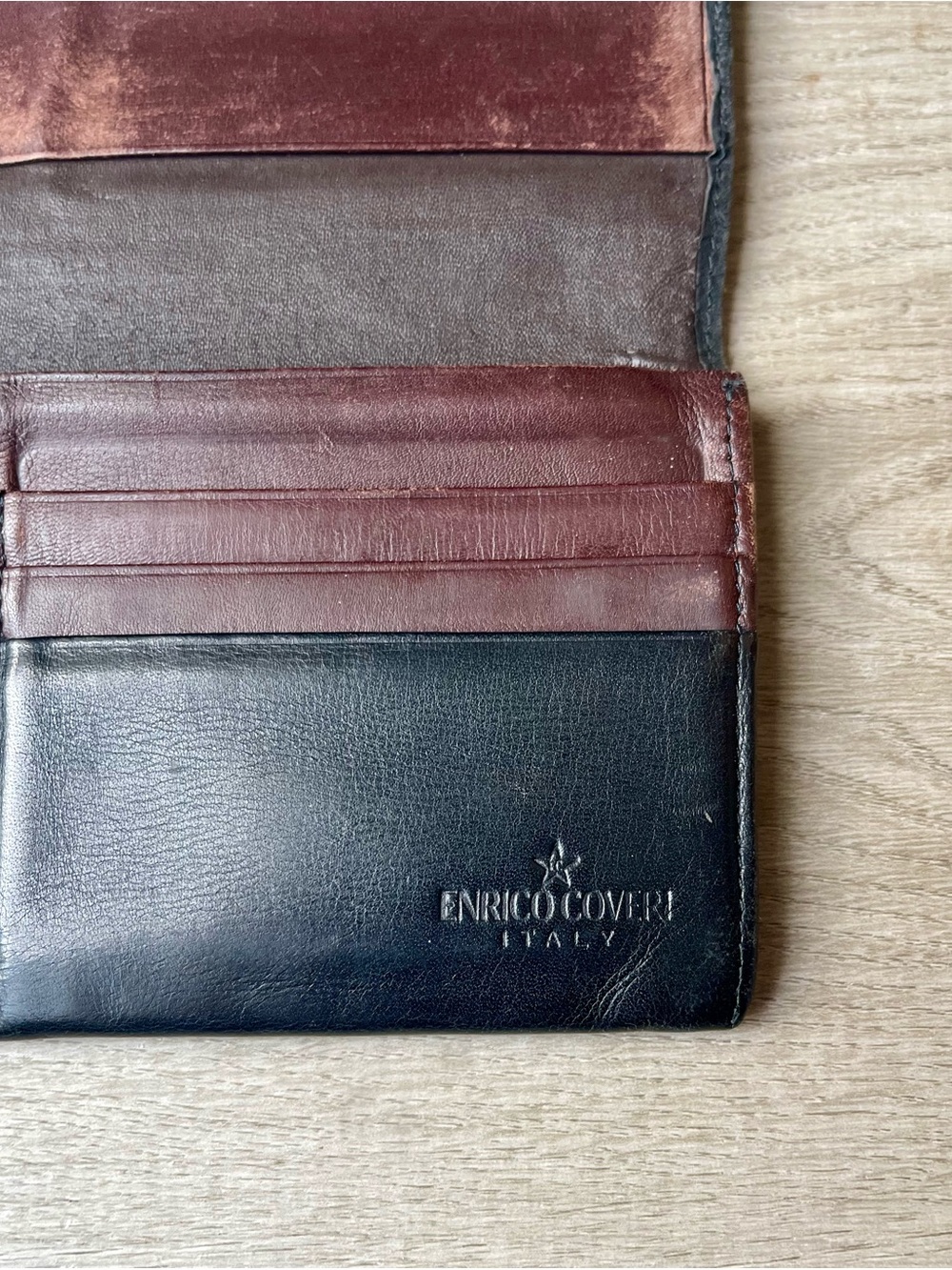Genuine Italian Leather Enrico Coveri Pocketbook Wallet